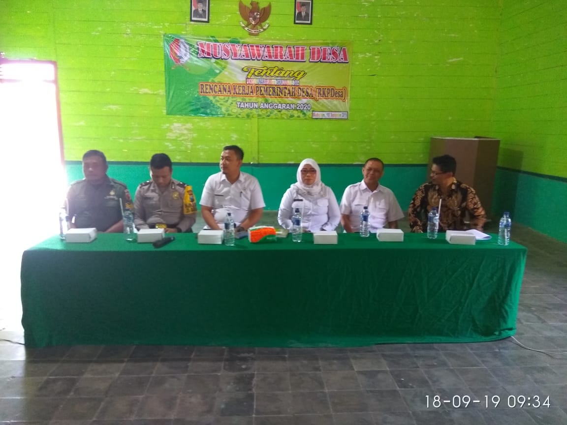 MUSDES tentang Penyusunan RPJMDesa dan RKPDesa